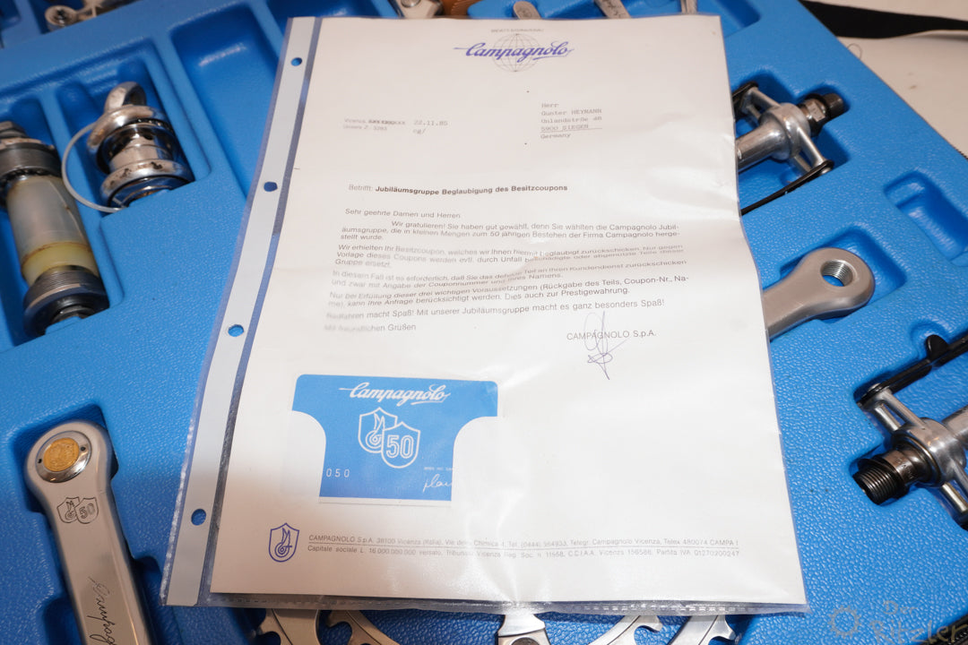 Campagnolo 50th Anniversary Jubiläumskoffer