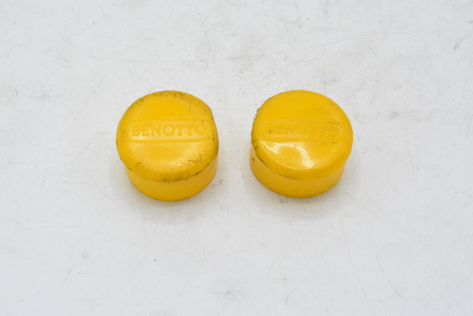 Benotto Lenkerendstopfen Gelb Vintage Barend Plugs Yellow