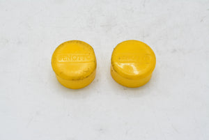 Заглушки руля Benotto, желтые, винтажные заглушки Barend, желтые