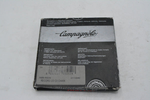 Campagnolo Record C9 Kette - 9-fach Rennradkette Mit 114 Gliedern
