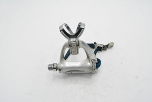Campagnolo Triomphe pedals with toe clips and Campagnolo straps