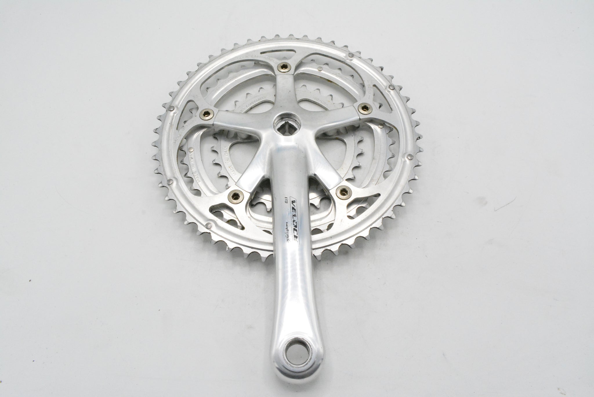 rennrad kurbelgarnitur 3 fach Campagnolo Veloce 3 Fach Kurbel 170mm
