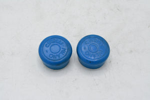 Cinelli Lenkerendstopfen Blau Vintage Barend Plugs