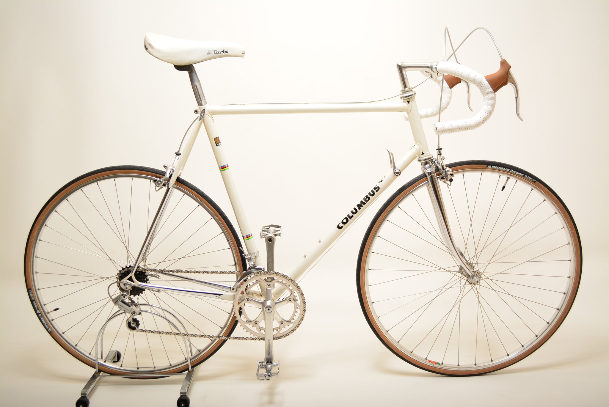 rennrad klassisch Columbus Rennrad 58cm Shimano 600 Vintage Steelbike L'Eroica