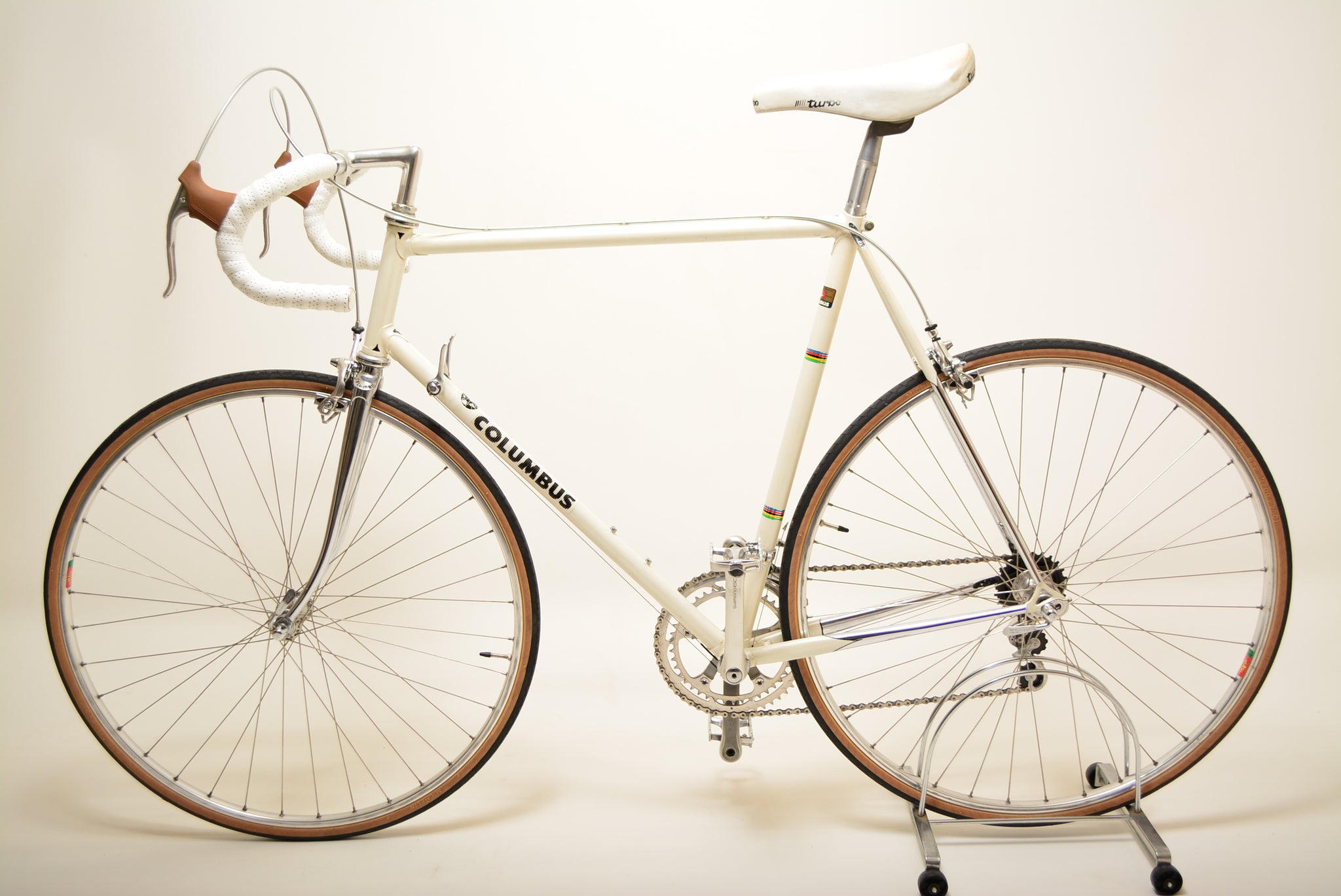 columbus pinta rennrad Columbus Rennrad 58cm Shimano 600 Vintage Steelbike L'Eroica