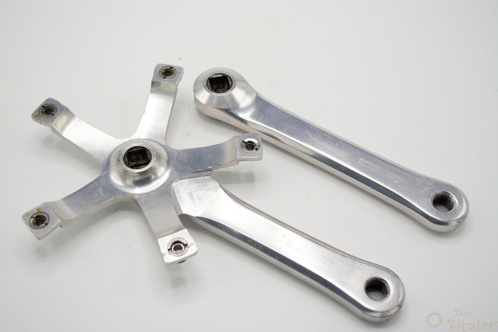 Shimano Dura-Ace FC-7600 crankset Pista Track track 167,5 mm - Der