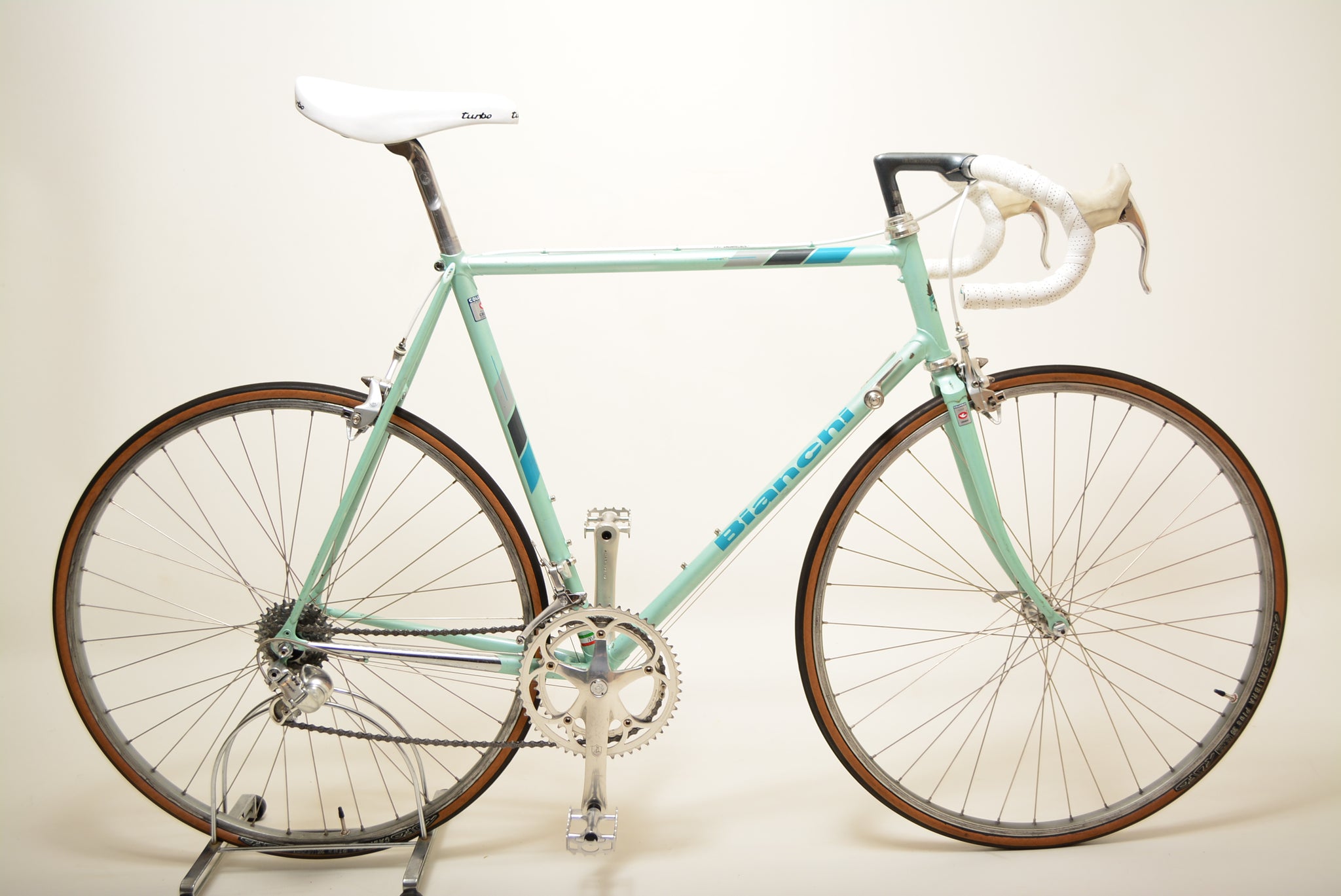 Bianchi Rennrad Rekord 57cm Campagnolo Athena Vintage Steelbike