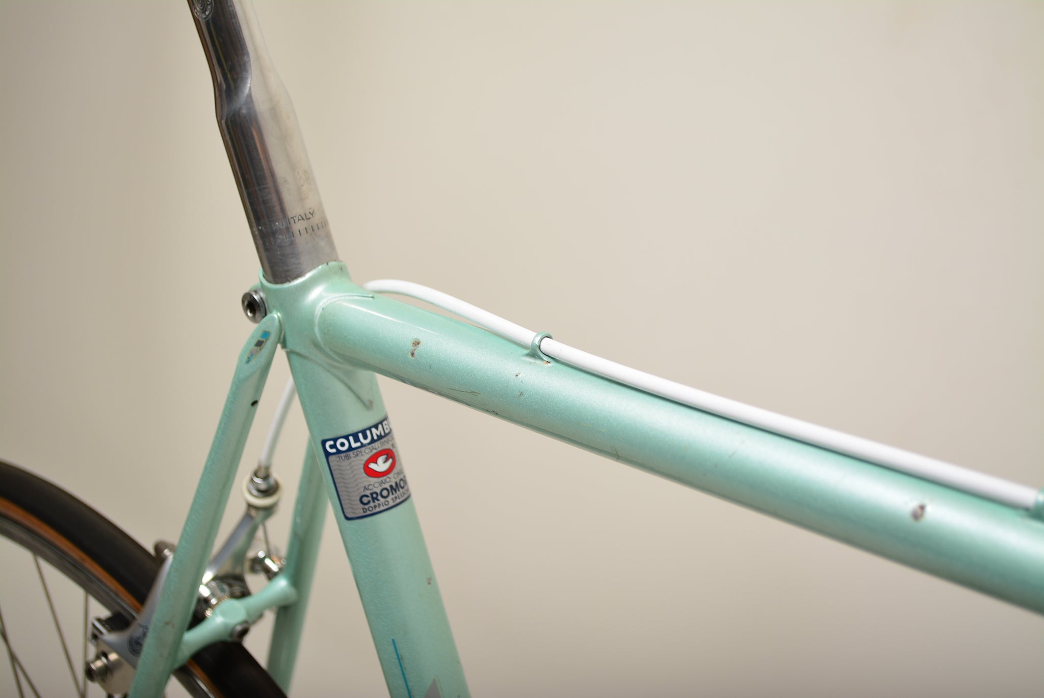 rennrad rahmengröße 57 cm Bianchi Rennrad Rekord 57cm Campagnolo Athena Vintage Steelbike