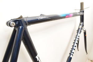 Pinarello yarış bisikleti iskeleti Vuelta 56cm NOS Yeni Eski Stok mavi