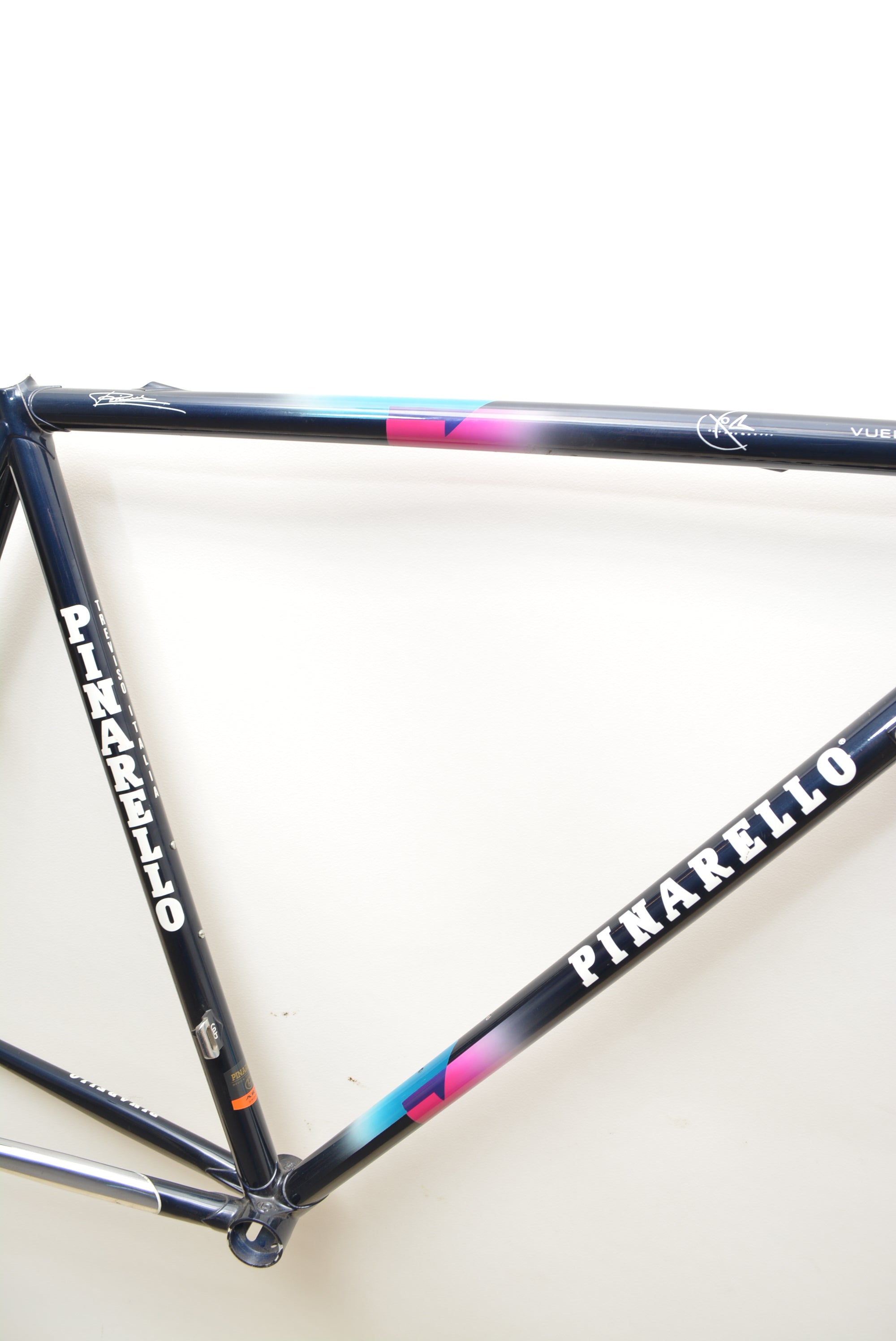 rennrad rahmen 56 cm Pinarello Rennradrahmen Vuelta 56cm NOS New Old Stock blau