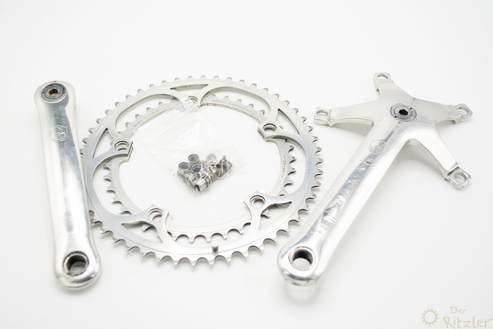Pédalier Campagnolo Chorus 10 vitesses 170 mm 53/39T qualité