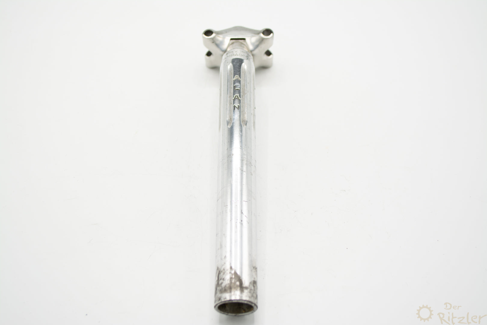 weisse sattelstütze Campagnolo Super Record 4051/1 Alan Panto Sattelstütze 25,0 mm