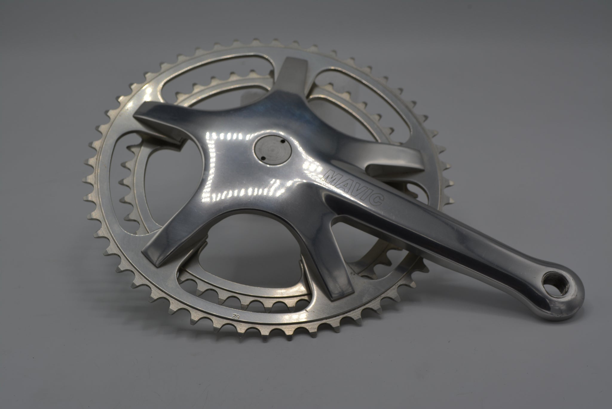 Pédalier Mavic 631 Starfish Triple Crankset 52/42/32 172.5 Made In France 1990 - Équipements vélos Pédalier Mavic 631 Starfish Triple Crankset 52/42/32 172.5 Made In France 1990 - Équipements vélos