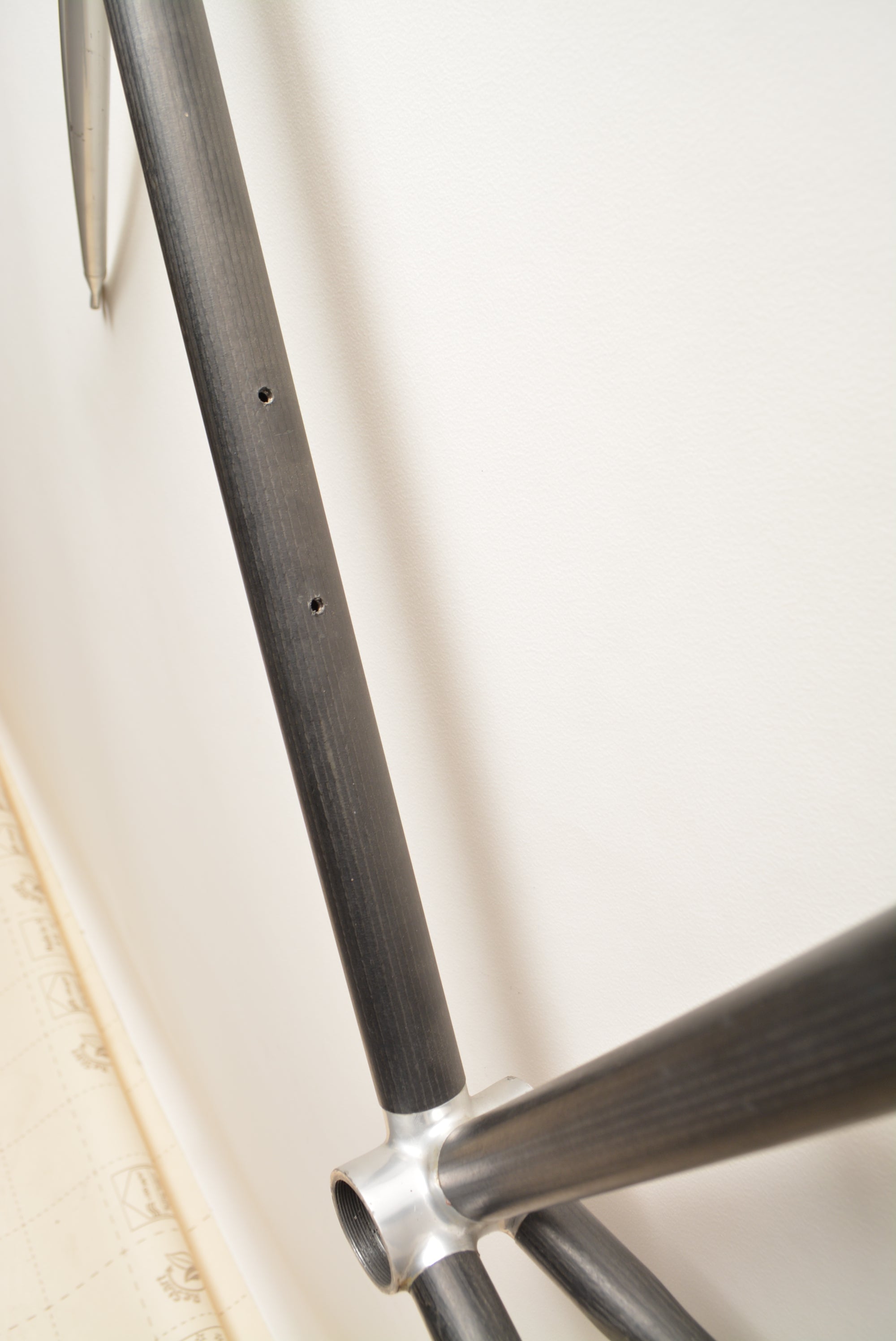 ALAN Rennradrahmen R30 Carbonio 54,5cm Aluminium Carbon LoPro