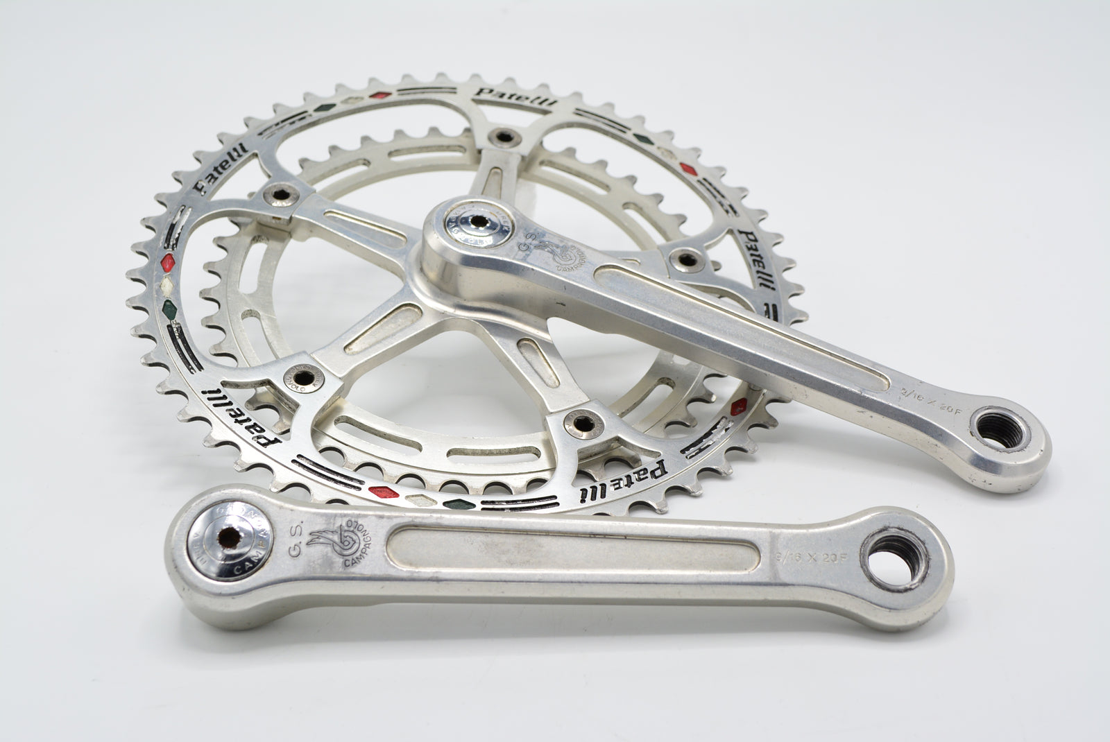 Campagnolo Gran Sport Kurbelsatz Patelli 52/42 170 mm