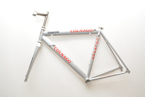 Colnago yarış bisikleti iskeleti Titanio Oval 51 cm, titanyum gövde dahil
