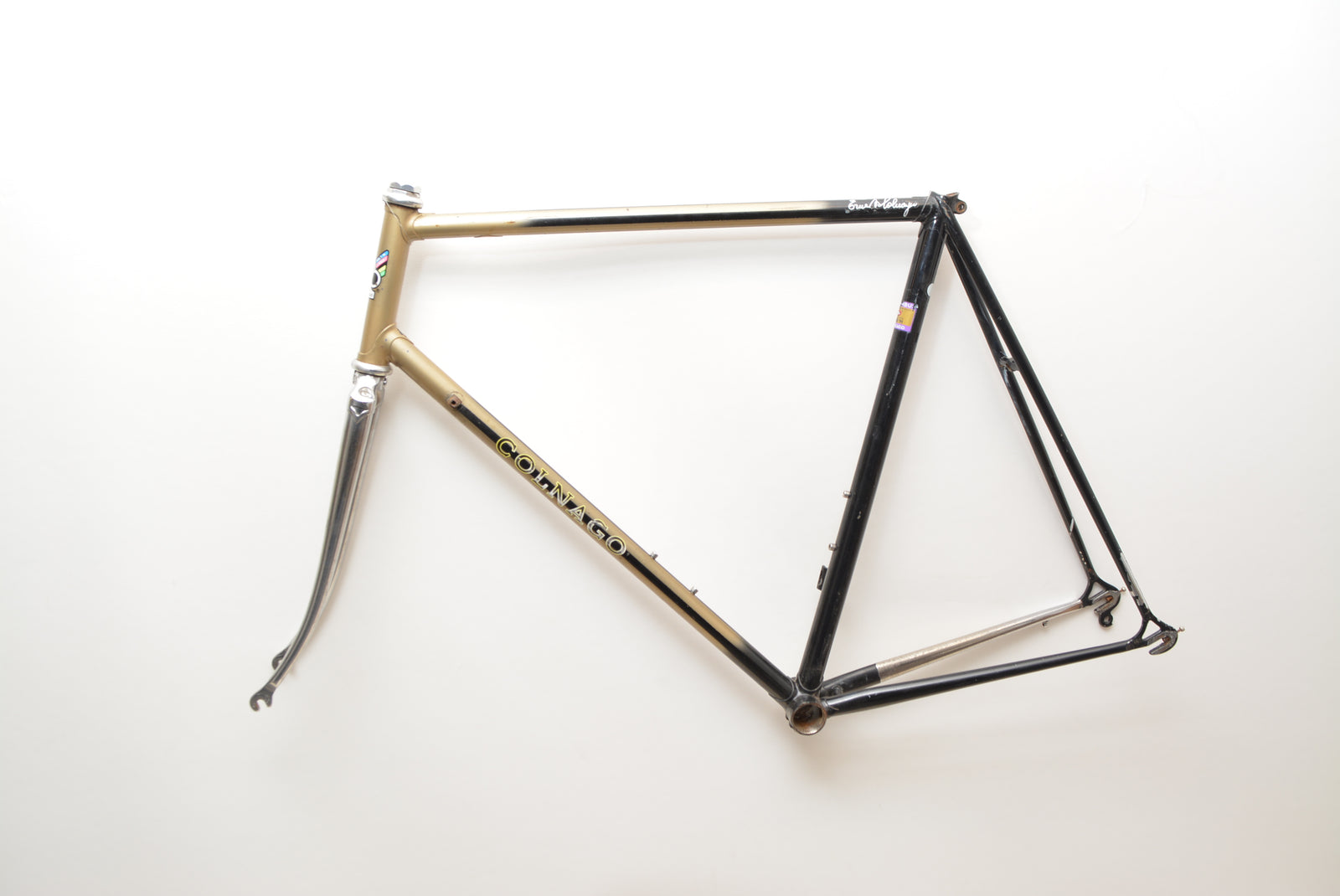 Colnago Rennradrahmen Super Columbus Super 91 58cm Ernesto Colnago