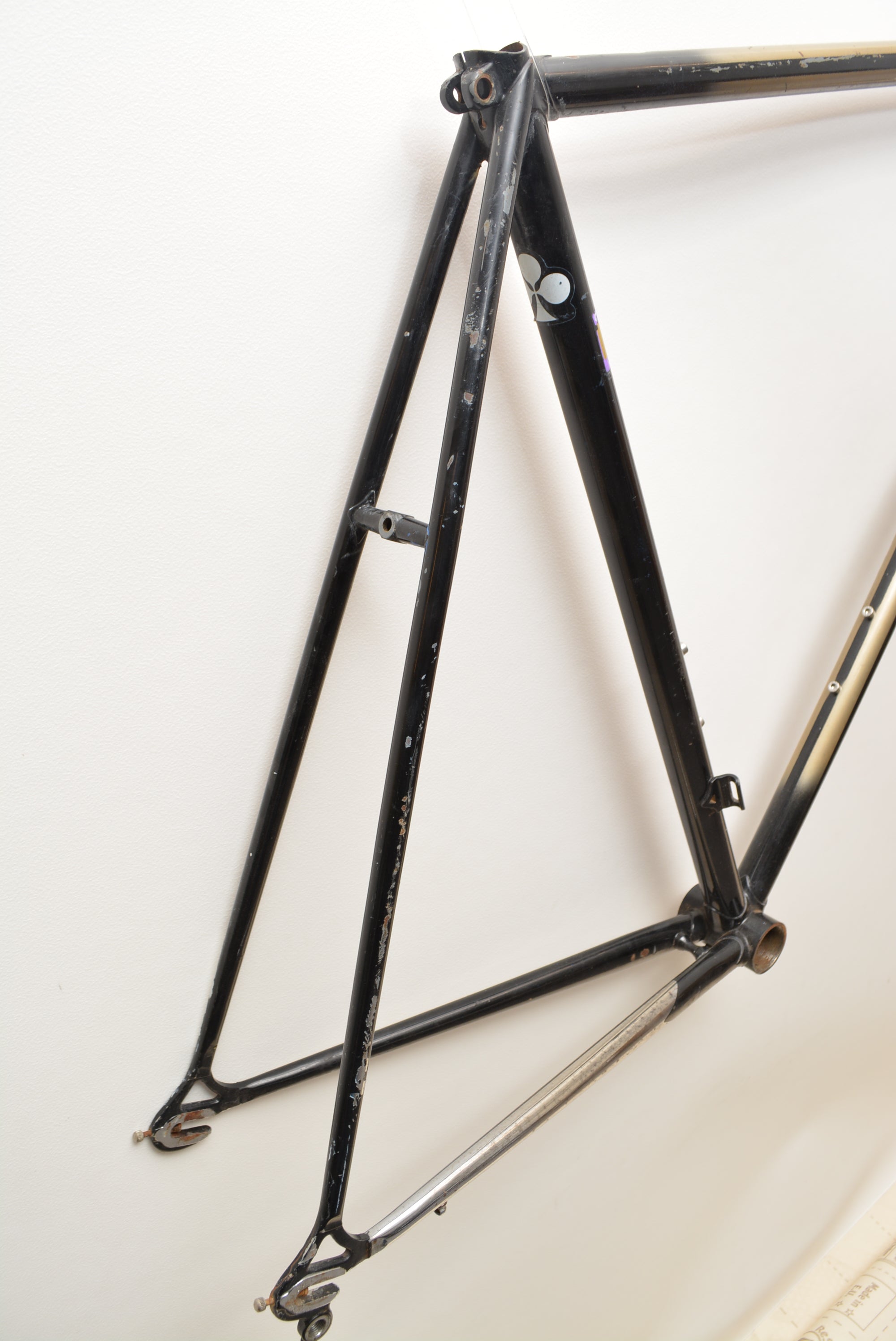 Colnago Rennradrahmen Super Columbus Super 91 58cm Ernesto Colnago
