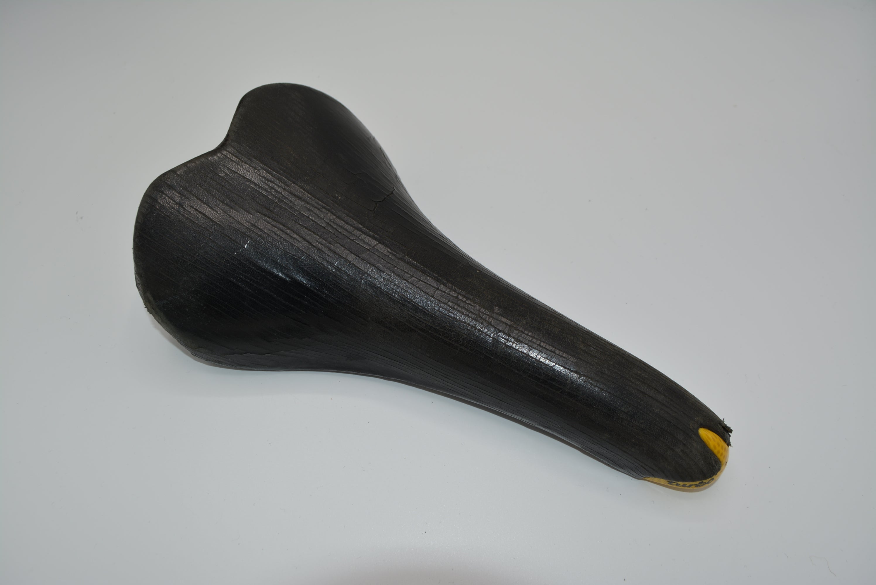 Sella per bici da corsa Selle Italia Turbo Matic nera/gialla