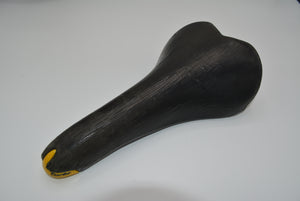 Selle Italia Turbo Matic 2 Rennradsattel Schwarz/Gelb