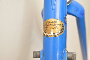 Cuadro de bicicleta de carretera Raleigh Panasonic Competition 58cm Reynolds 531