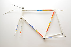 Рама шоссейного велосипеда Raleigh, комплект стальной рамы диаметром 58 см.