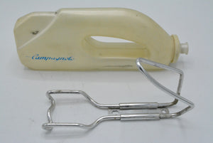 Campagnolo Trinkflasche Vintage Borraccia Biodinamica 500 mit Halterung Rennradflasche