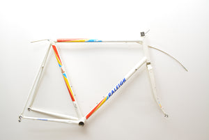 Cadre de vélo de route Raleigh, ensemble de cadres en acier de 58 cm
