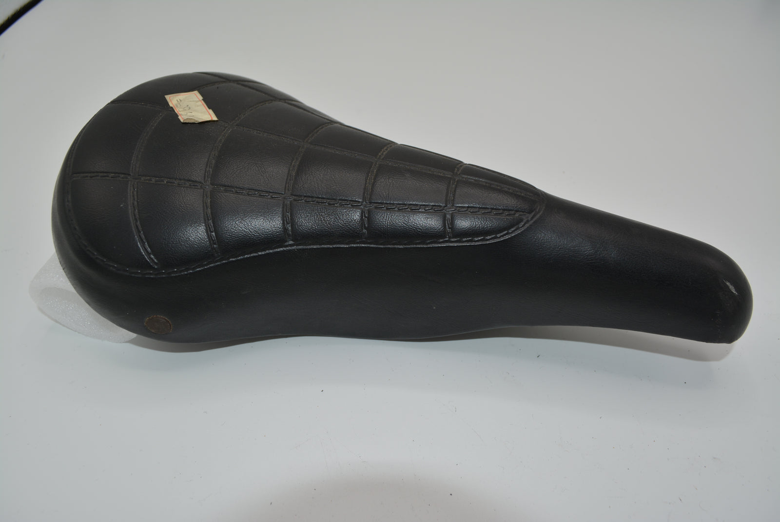 Vintage Fahrradsattel schwarz NOS