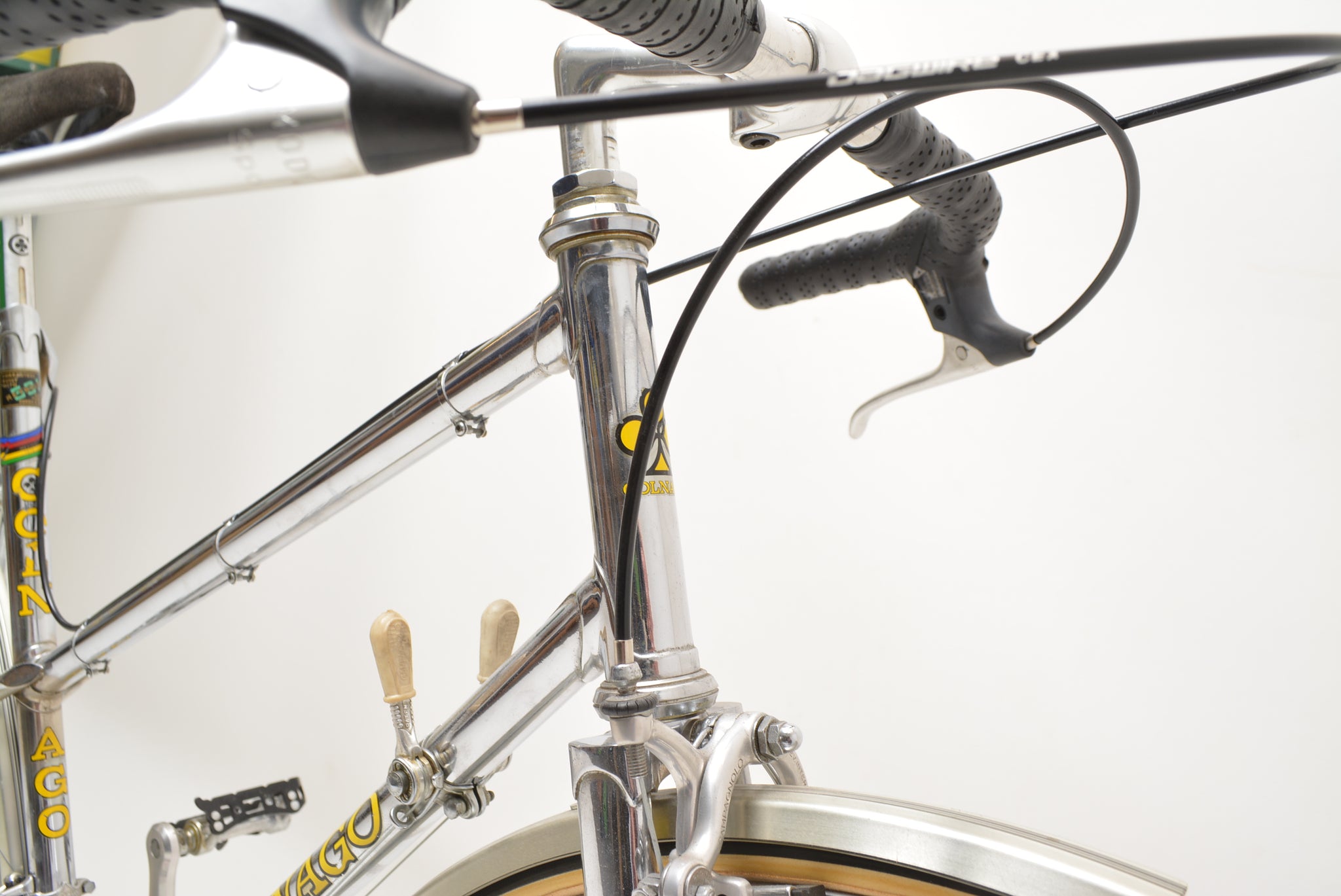 retro damen rennrad Colnago Damen-Rennrad Donna 55cm Chrom Campagnolo Vintage Roadbike L'E