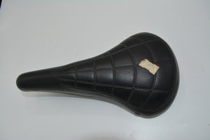 Vintage Fahrradsattel schwarz NOS