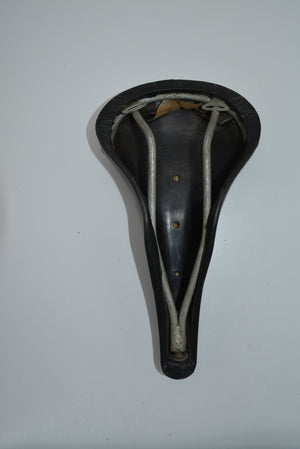 Vintage Fahrradsattel schwarz NOS