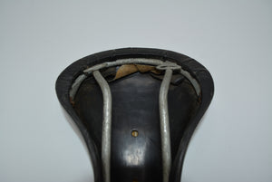 Vintage Fahrradsattel schwarz NOS