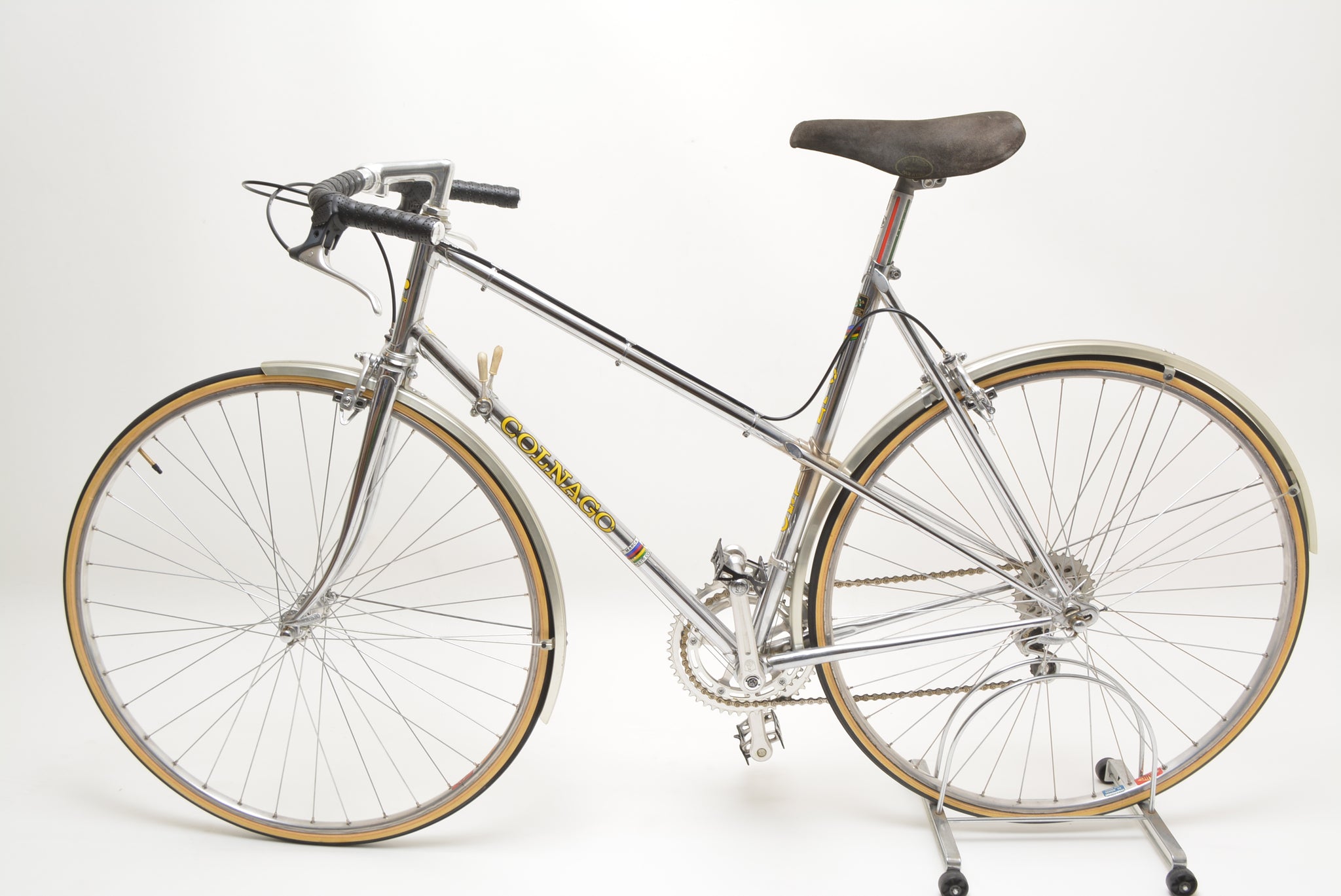 damen rennrad gebraucht Colnago Damen-Rennrad Donna 55cm Chrom Campagnolo Vintage Roadbike L'E