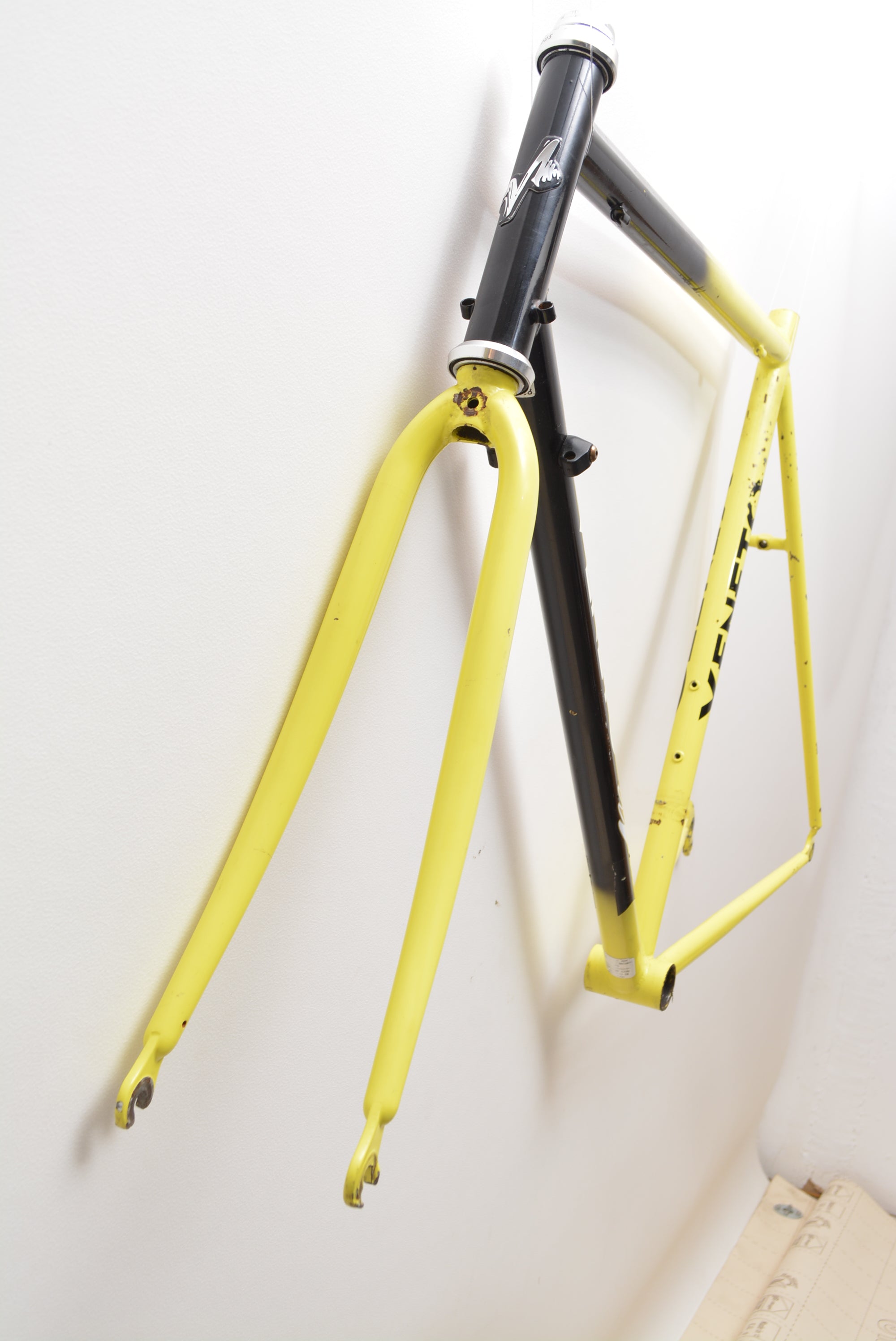Veneto Rennradrahmen First 58cm stahl Rahmenset