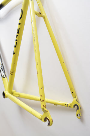 Cuadro de bicicleta de carretera Veneto Primer juego de cuadro de acero de 58 cm