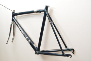 Cannondale R500 Rennradrahmen 52cm Aluminium Columbus "Icelandic Green" ohne Gabel