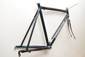 Cadre de vélo de route Cannondale R500 52 cm aluminium Columbus "Icelandic Green" sans fourche