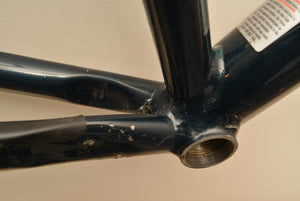 Cannondale R500 yol bisikleti iskeleti 52cm alüminyum Columbus "İzlanda Yeşili" çatalsız