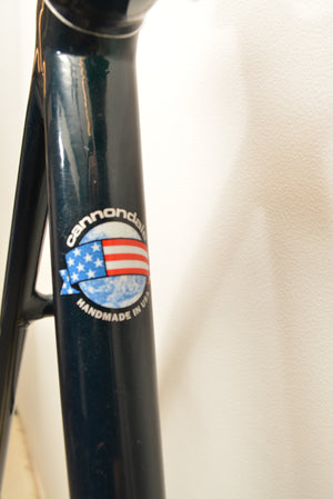 Telaio bici da corsa Cannondale R500 52cm alluminio Columbus "Icelandic Green" senza forcella
