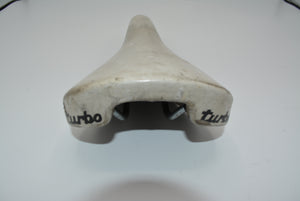 Selle Italia Turbo Rennradsattel weiß 1985
