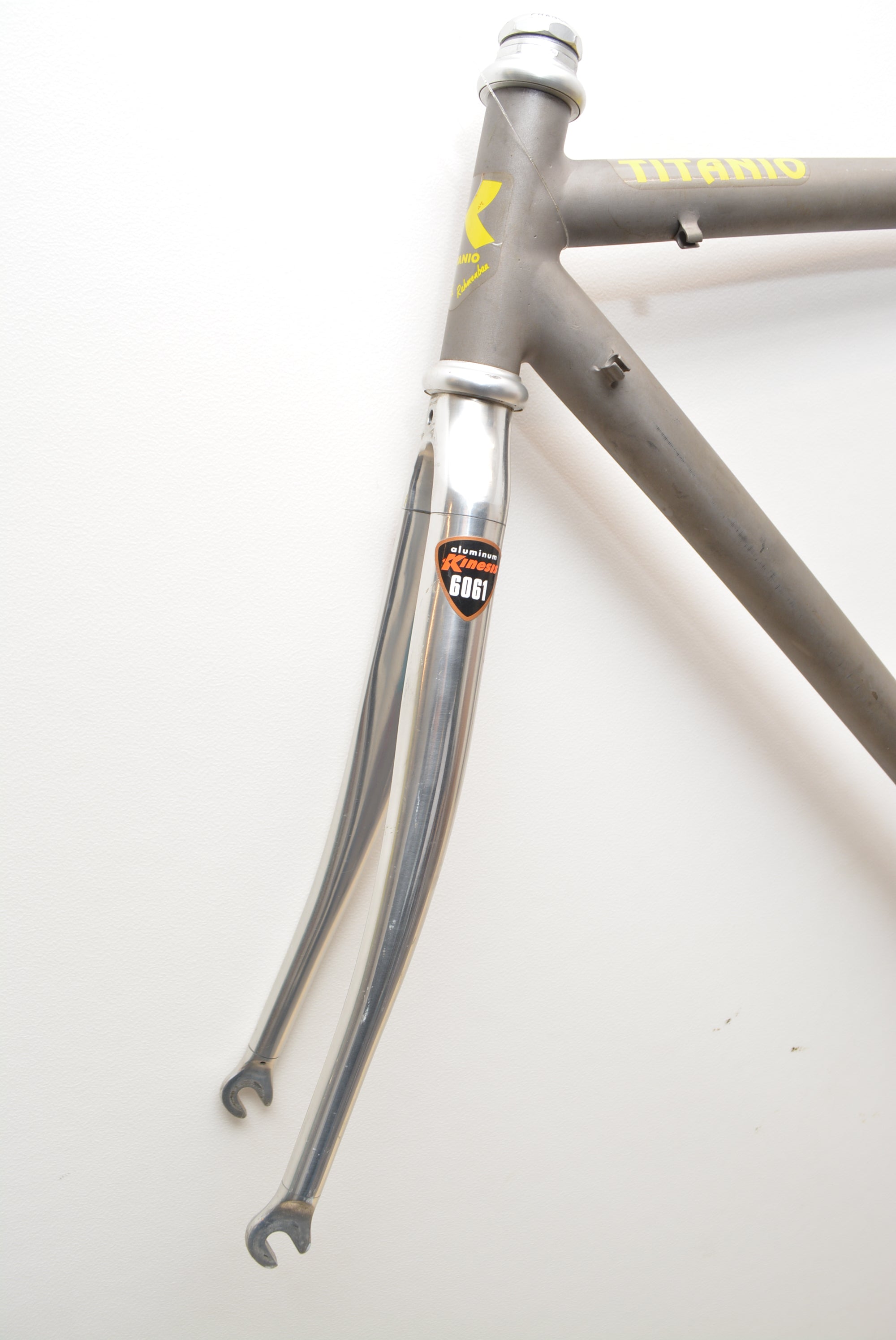 Krabo racing bike frame Titanio NOS 48cm Columbus Hyperion New old Stock