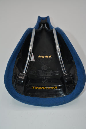 Kashimax Aero Belleseime blau BMX Sattel NOS