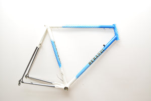 Cuadro bicicleta carretera Berardi azul 55cm NOS Nuevo antiguo Stock
