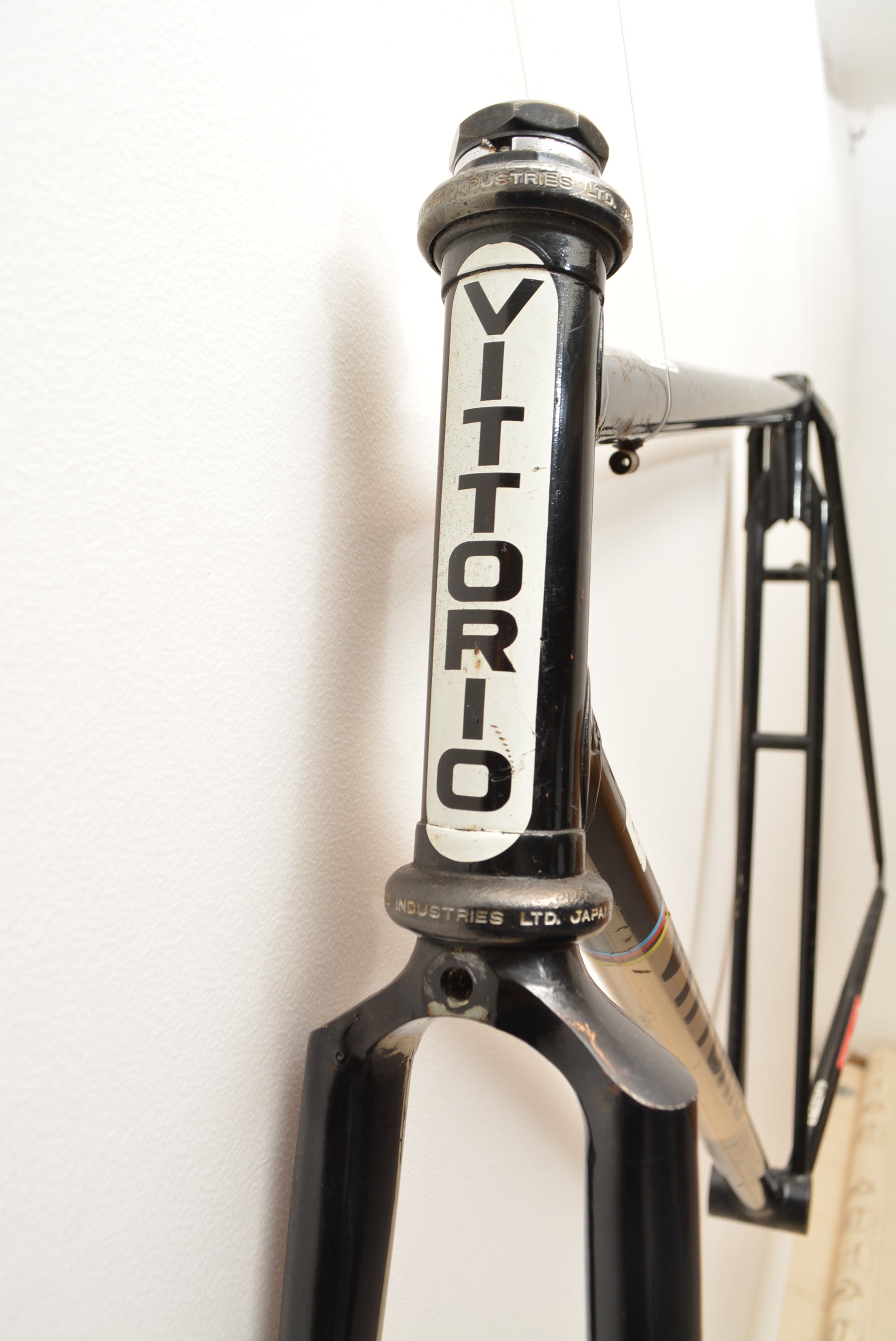 Vittorio Strada Rennradrahmen Schwarz 55cm stahl