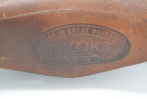 Brooks leather saddle Champion B66 with suspension