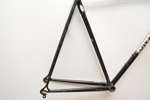 Cuadro de bicicleta de carretera Vittorio Strada negro 55cm acero