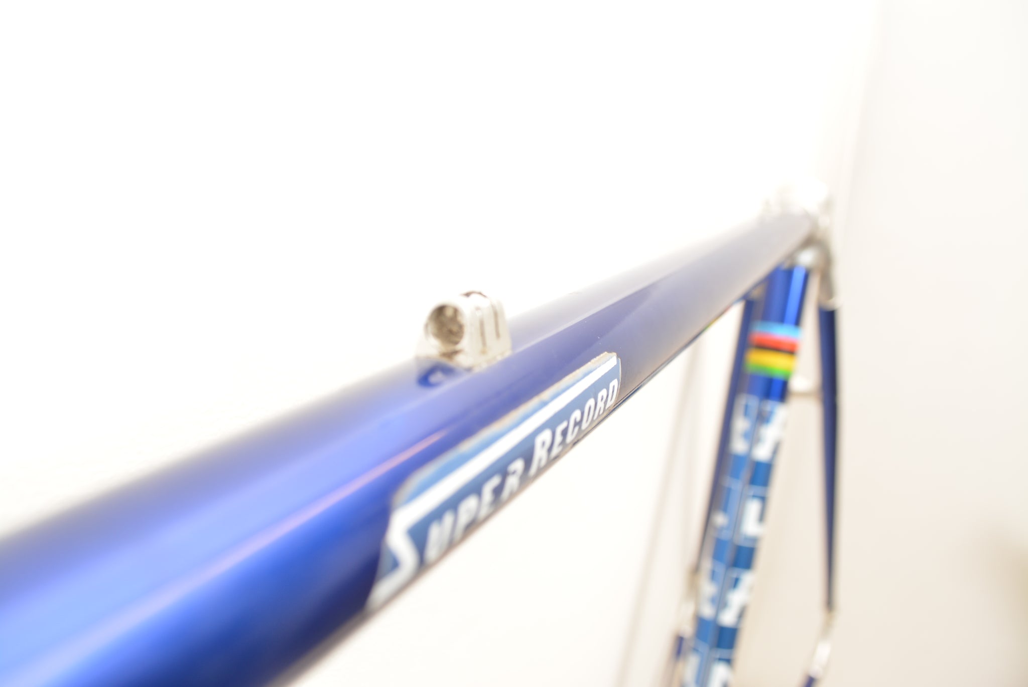 alan rennrad rahmen ALAN Super Record Rennradrahmen 52cm Campagnolo Steuersatz