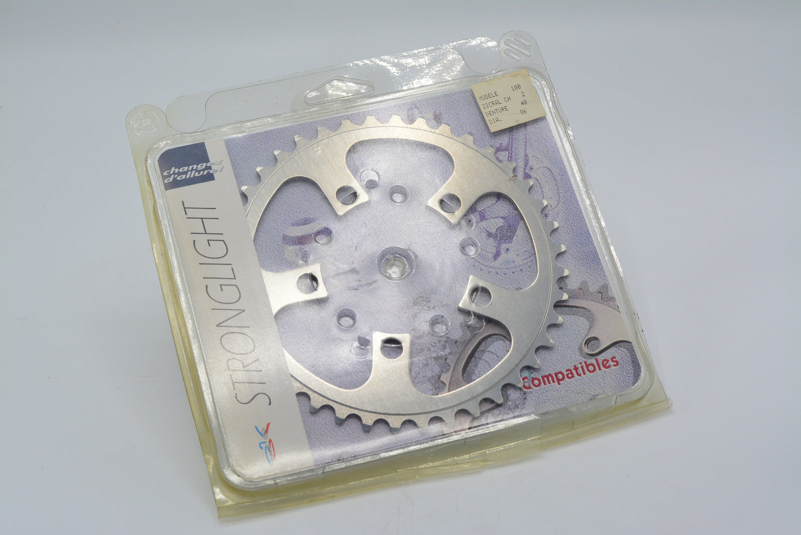 Stronglight 100 Kettenblatt 40 Zahn 86mm NOS