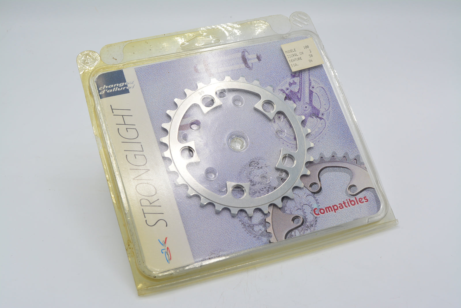 Stronglight 100 Kettenblatt 30 Zahn 86mm NOS
